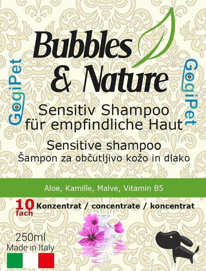 GogiPet sensitiv Hundeshampoo Bubbles & Nature