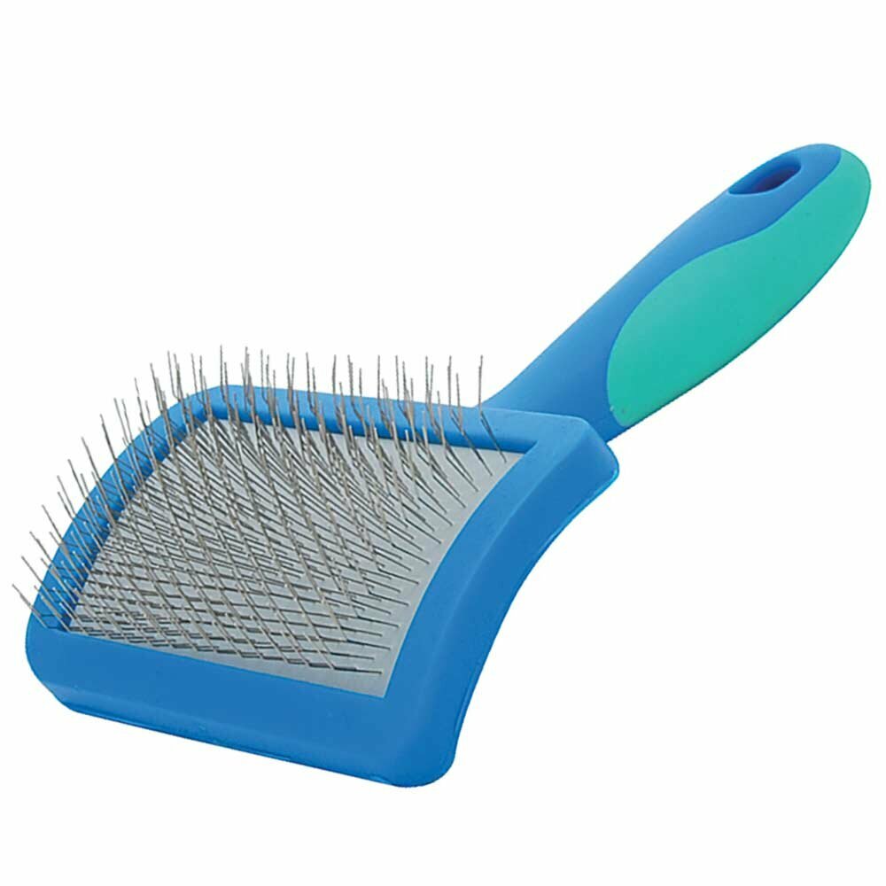 Vivog Slicker Brush klein als Hundebürste und Katzenbürste geeignet