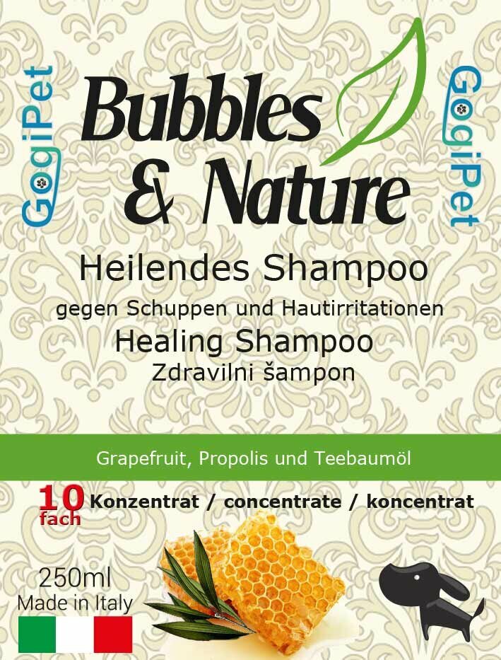 GogiPet Teebaumöl Hundeshampoo Bubbles & Nature