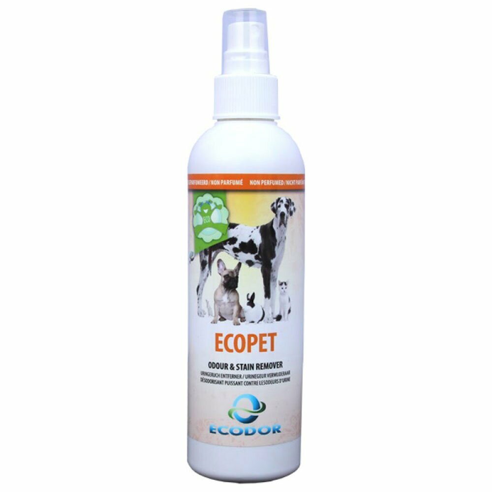 EcoPet 250 ml Tiergeruch Entferner und Fleckenentferner