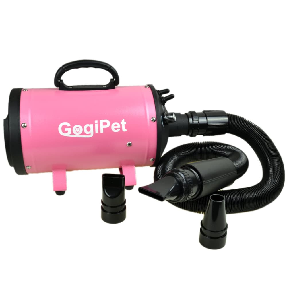 GogiPet Blower - Hundetrockner rosa mit Heizung