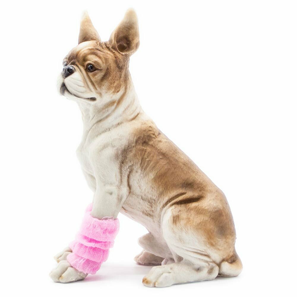 GogiPet Beinwärmer für Hunde Pink Lilly