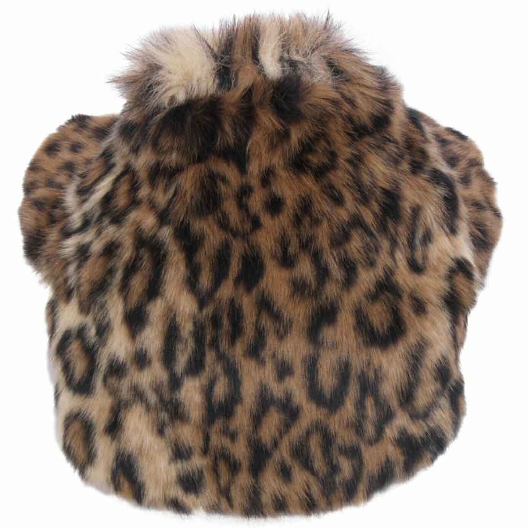 Kurzpelzmantel im Leopardenlook von DoggyDolly W145