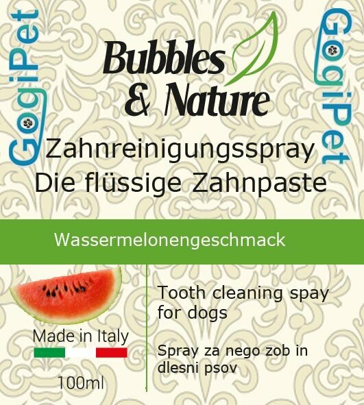 Zahnpflegespray für Hunde von Bubbles & Nature
