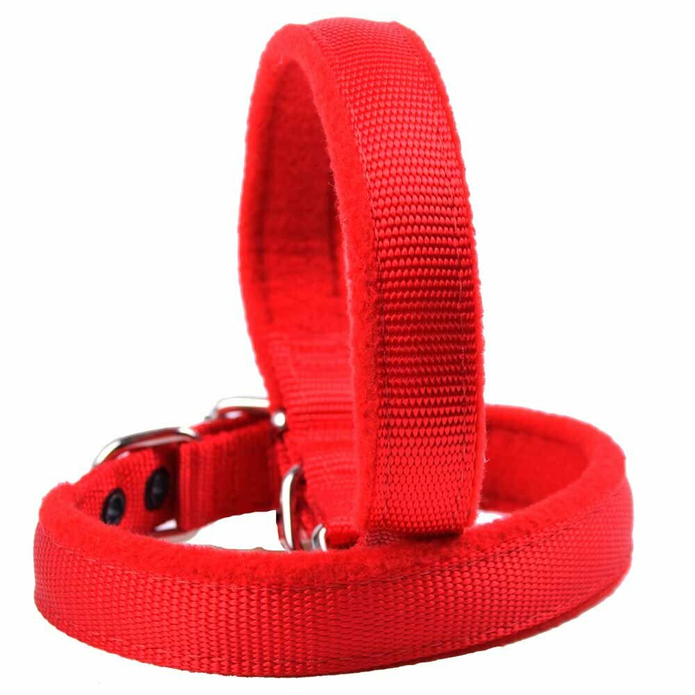 Weiche rote Hundehalsbänder für kleine Hunde und große Hunde