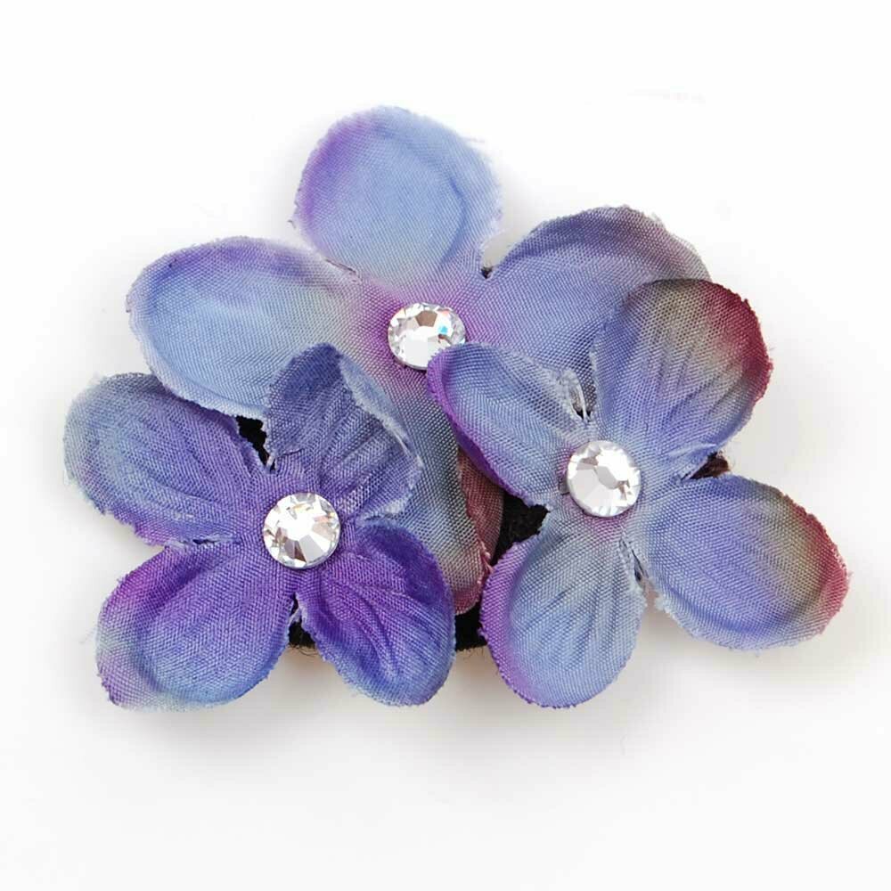Swarovski Haarschmuck - Blumen mit Kristallen