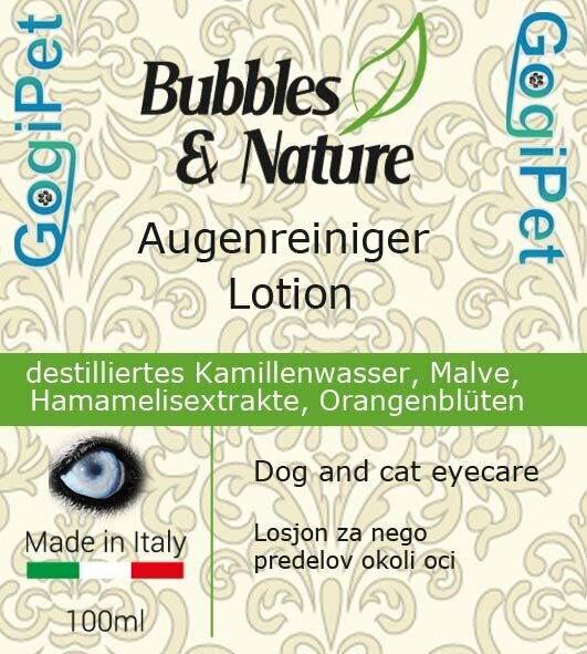 Augenreiniger für Hunde und Katzen von Bubbles & Nature