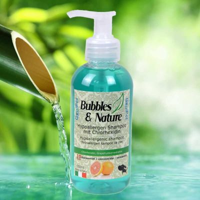 Bubbles & Nature Chlorhexidin - Hypoallergen Hundeshampoo